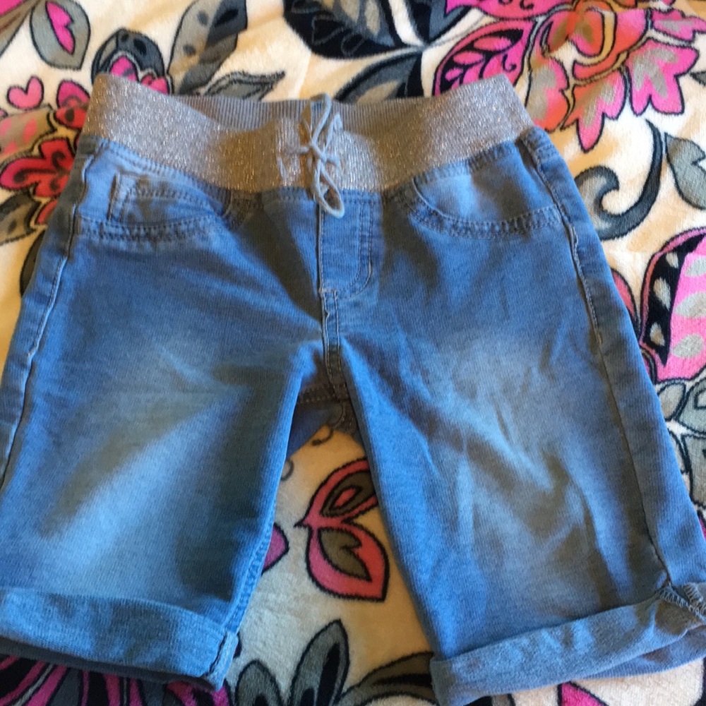 Light blue shorts